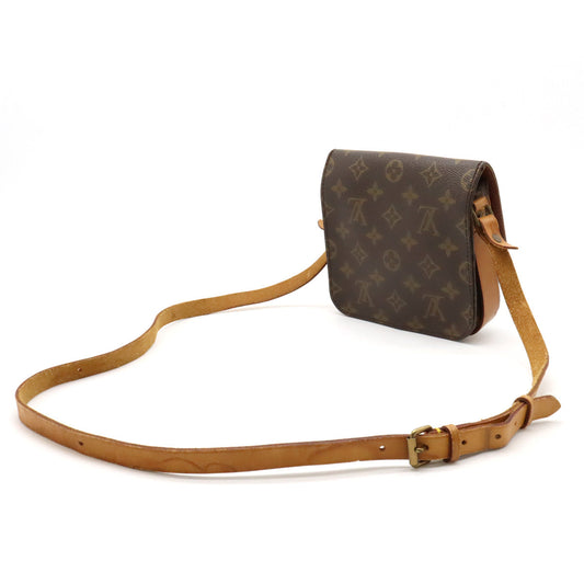 LOUIS VUITTON Monogram Louis Vuitton Miniature Seal Cartfel 16 PM Shoulder Bag Slipper Posket M51254 Blumin