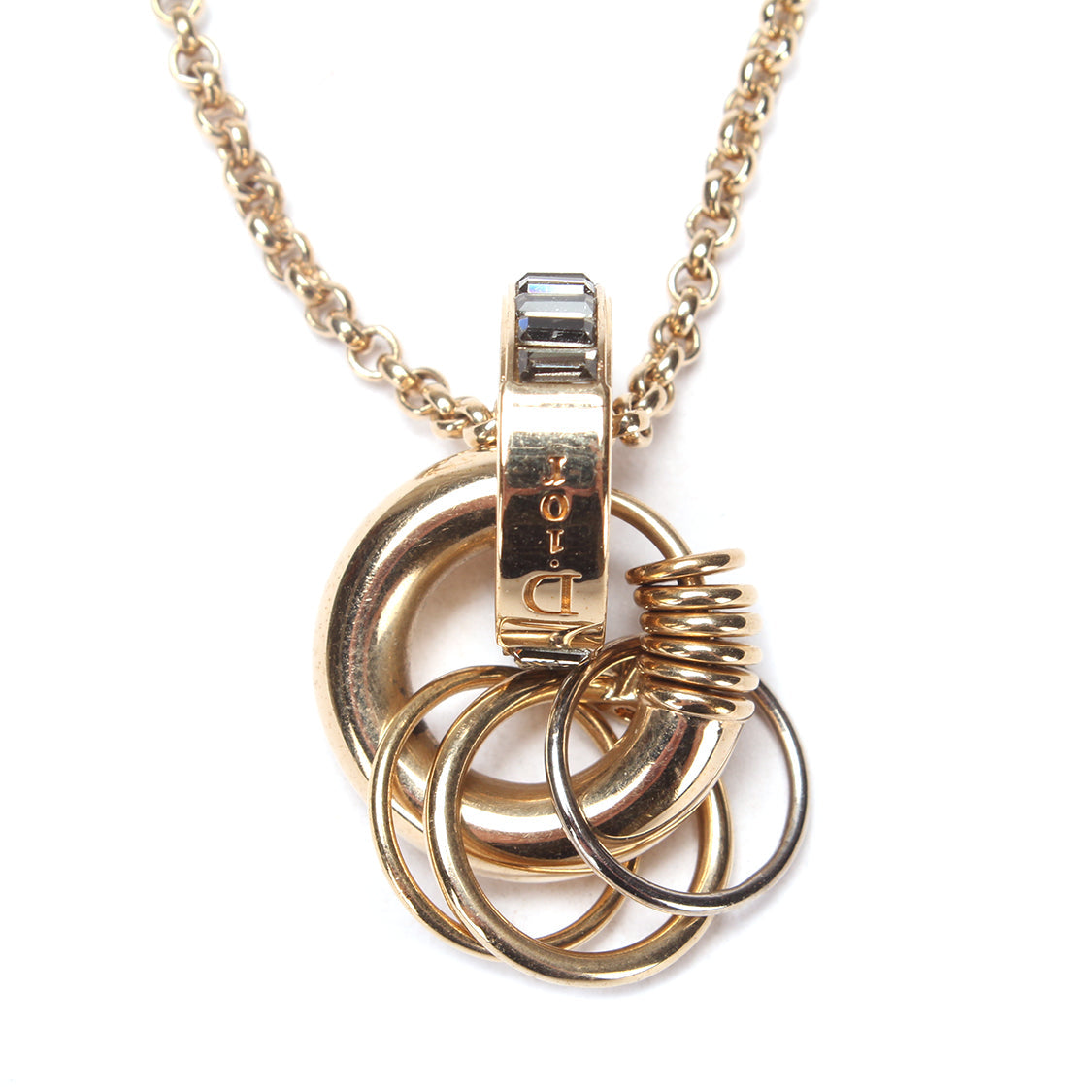 Three Rings Pendant Necklace