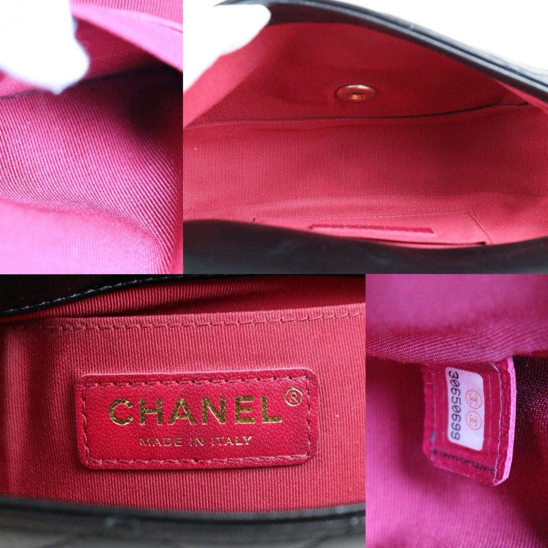 Very Good ( Rank A) ｜ CHANEL Matrasse Lamb Skin Mini Pearl Chain Bag Made in 2020-2021 Year｜S24082001