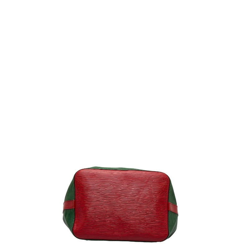 Louis Vuitton Epi Puccinoe M44147 Borneo Green Castilian Red Leather  Louis Vuitton