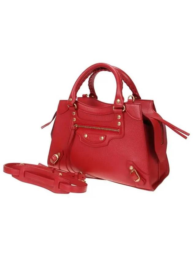 Luxury Balenciaga  Neo Classic Small Tote Bag Red