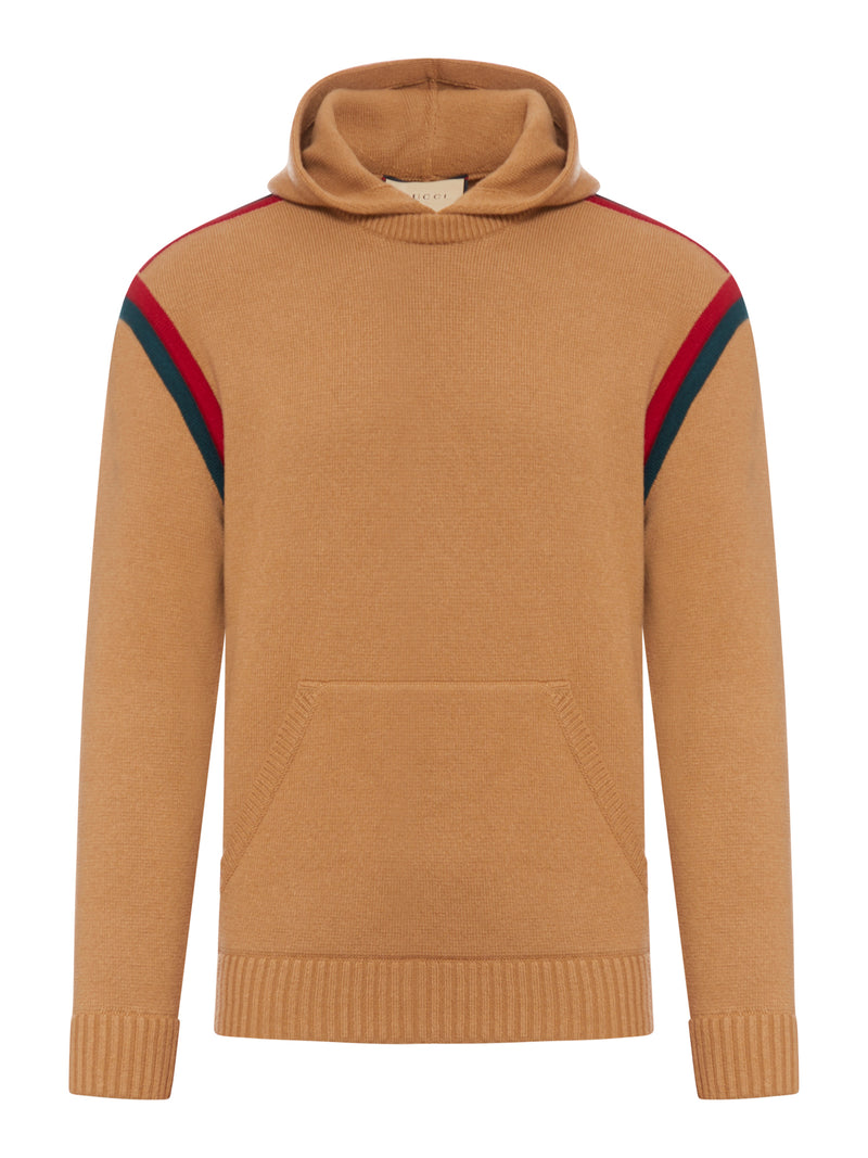 Gucci Men Wool Sweater With Hood