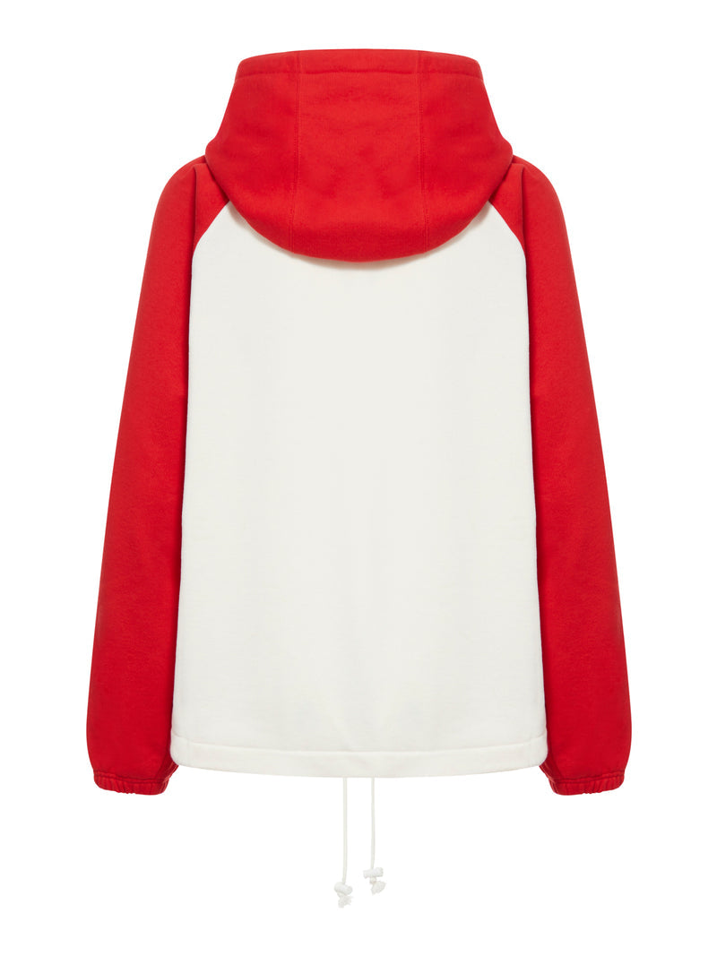 Gucci Women Cotton Jersey Hooded Sweatshirt