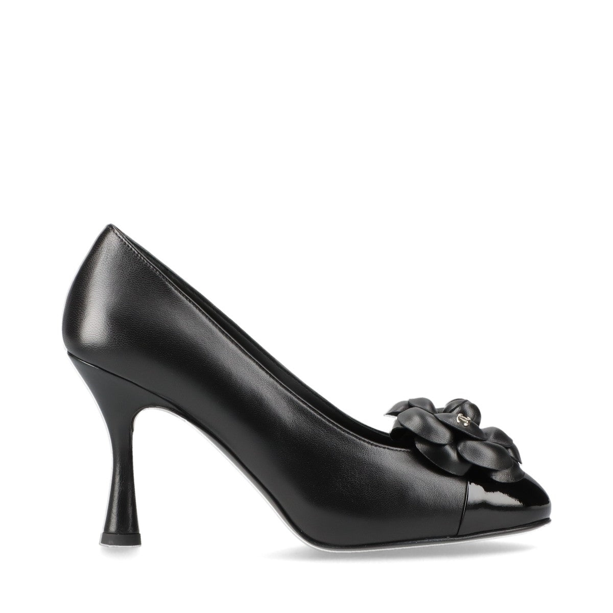 Chanel Coco Camera 24P Leather  Patent Pump EU36  Black G45493 Box Bags