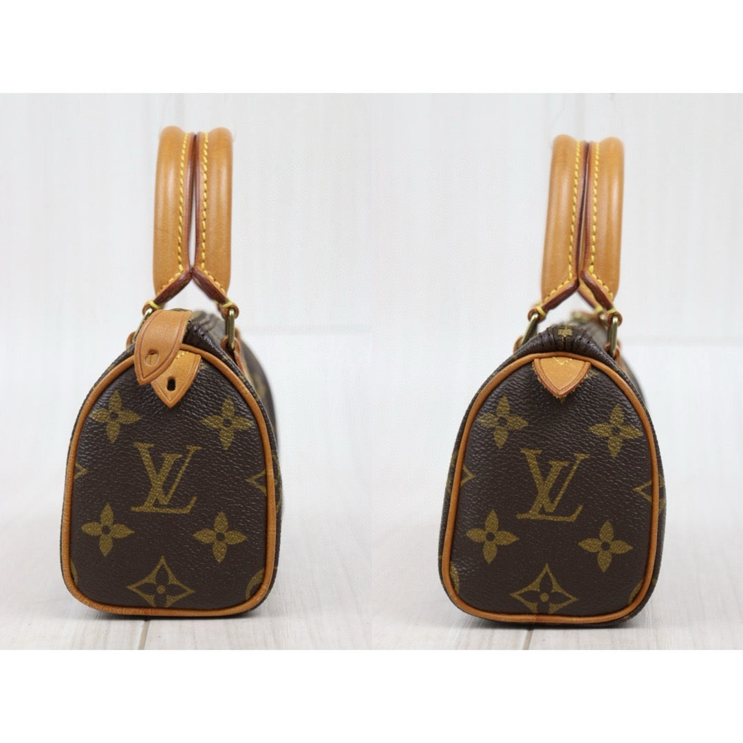 Good ( Rank AB)｜ LV Monogram Mini Speedy Handbag With Shoulderstrap｜25022801