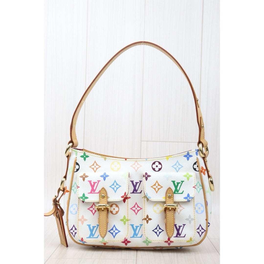 Good ( Rank AB)｜ LV Takashi Murakam Multi Monogram Lodge Shoulder Bag｜24122618