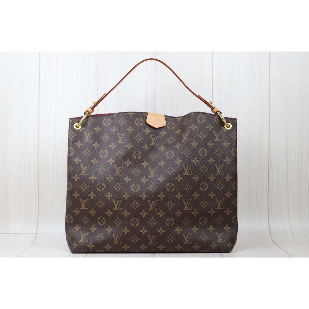 Rank AB｜LV Monogram Graceful MM Shoulder Bag｜24070105