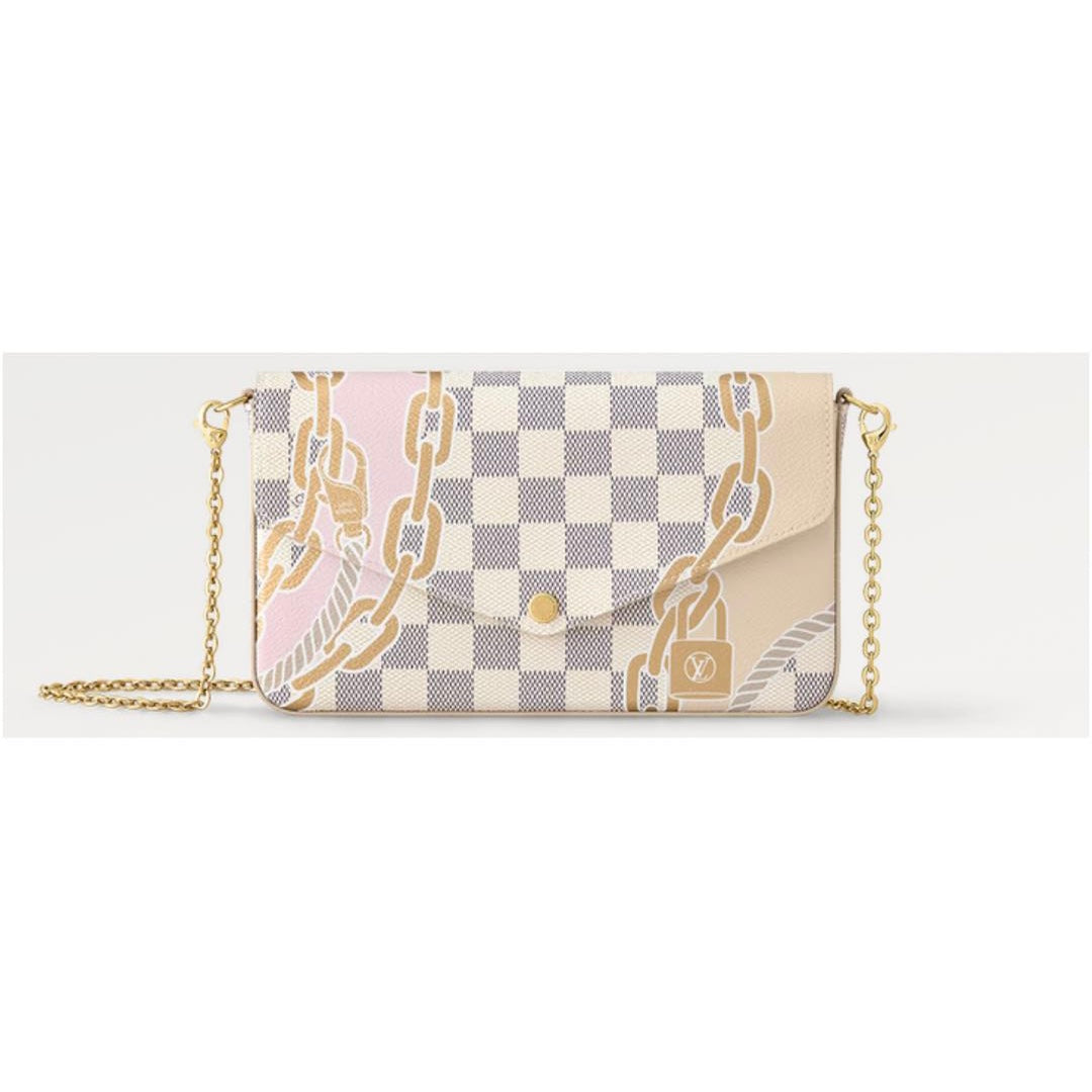 LB836 Félicie Pochette / 8.3 x 4.7 x 1.2 inches