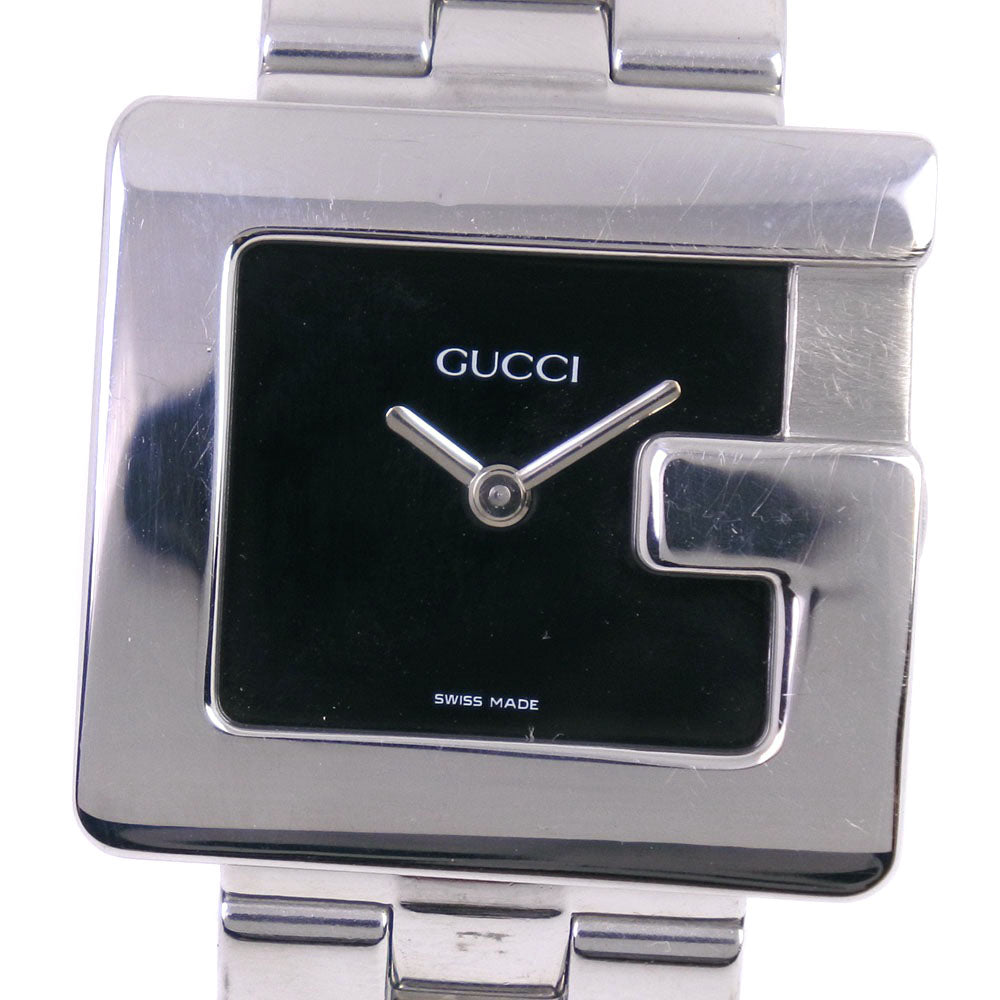 GUCCI Watches Quartz 3600J Stainless Steel black black dial Women Used
