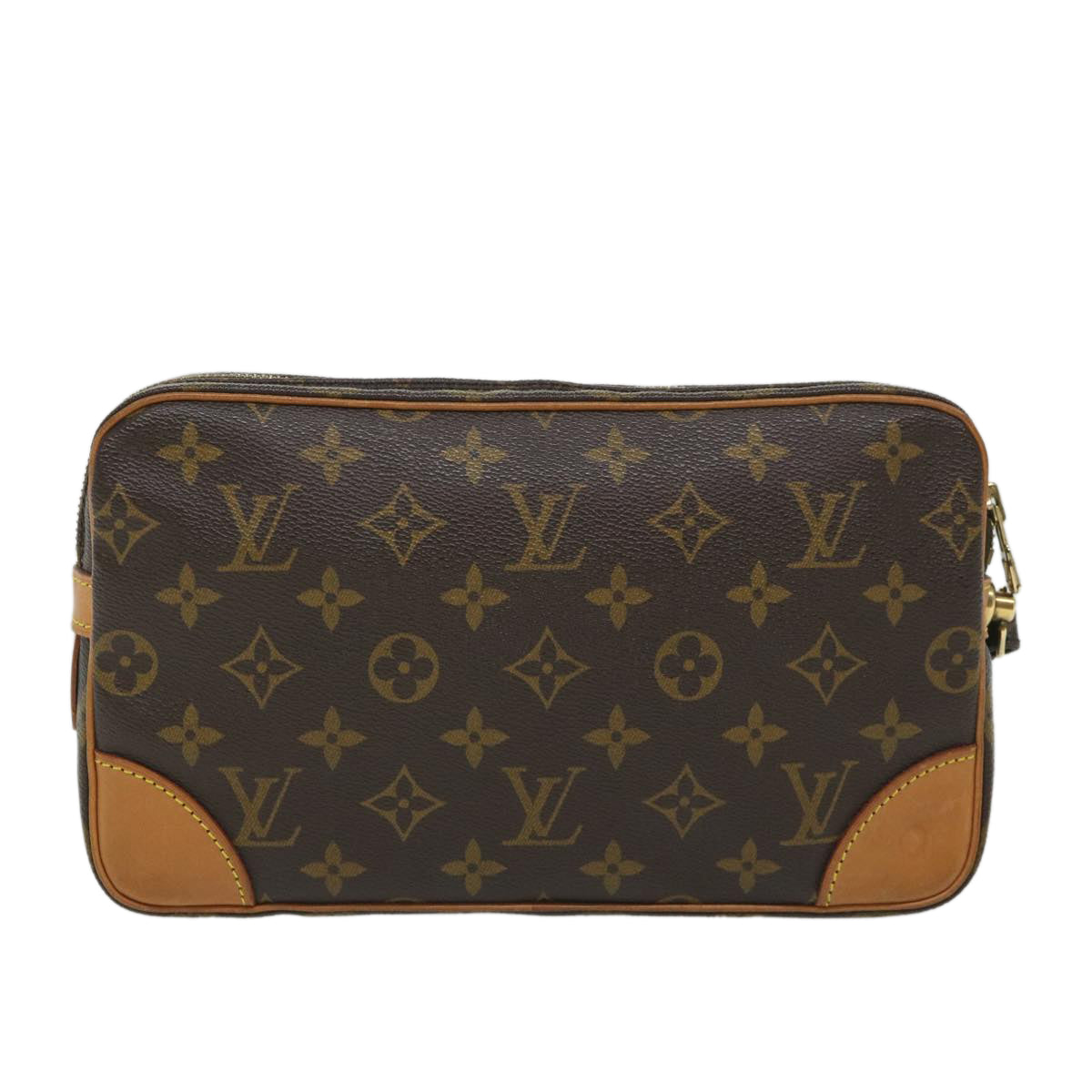LOUIS VUITTON Monogram Marly Dragonne GM Clutch Bag M51825 LV Auth 57491