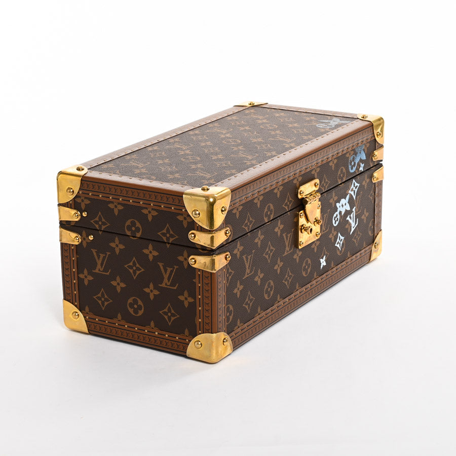 Louis Vuitton Cre Affresour Watch Box M20209 Brown