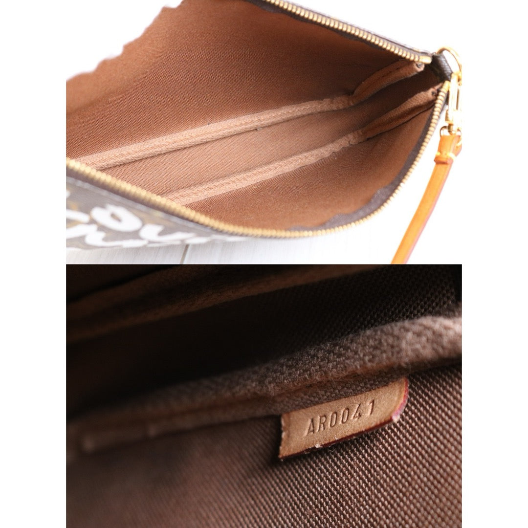Good ( Rank AB) ｜ LV Spring Summer Collection Monogram Graffiti Pochette Accessoires ｜S24091902