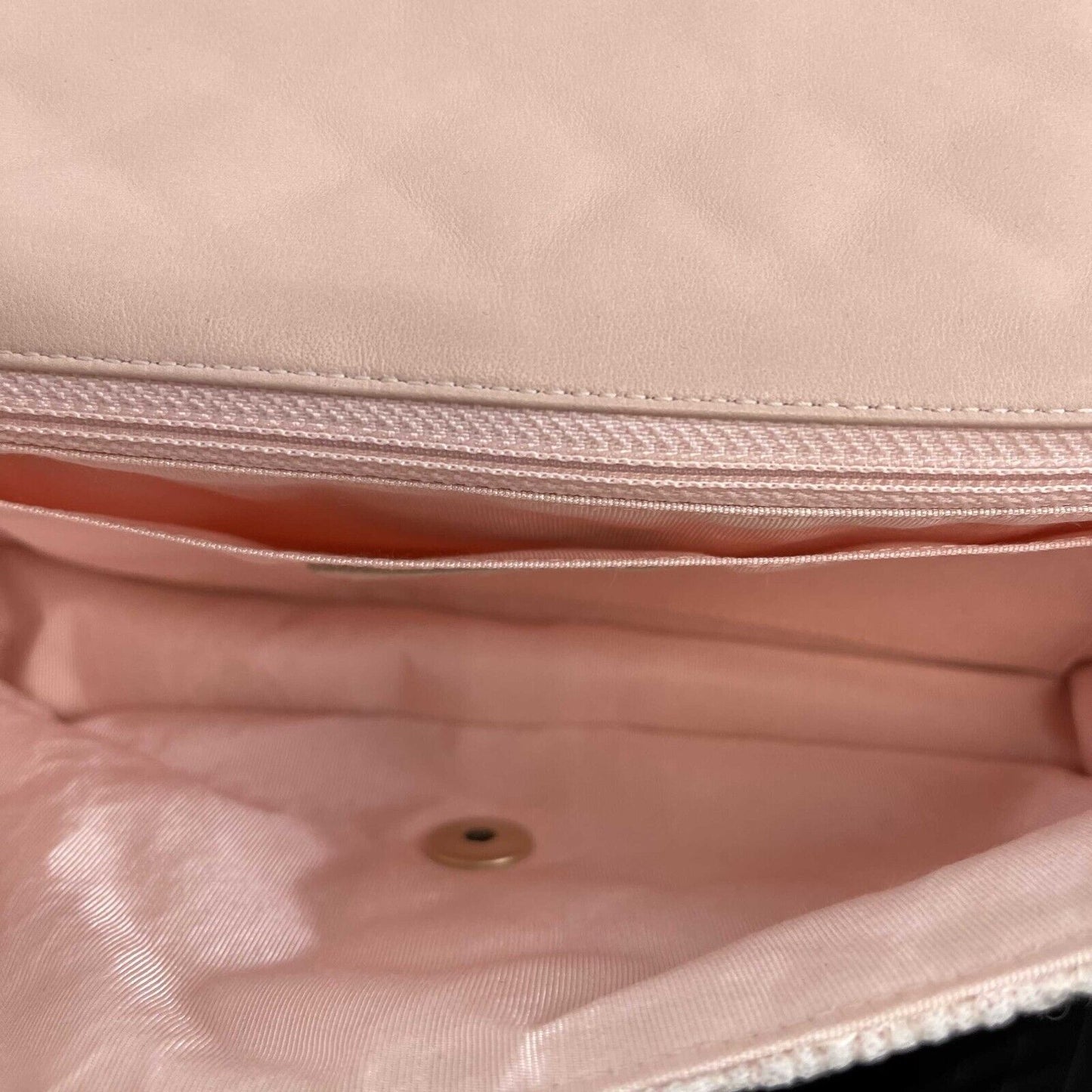 Top Quality Chanel New Classic Double New in Medium Tweed Pink Crossbody Bag