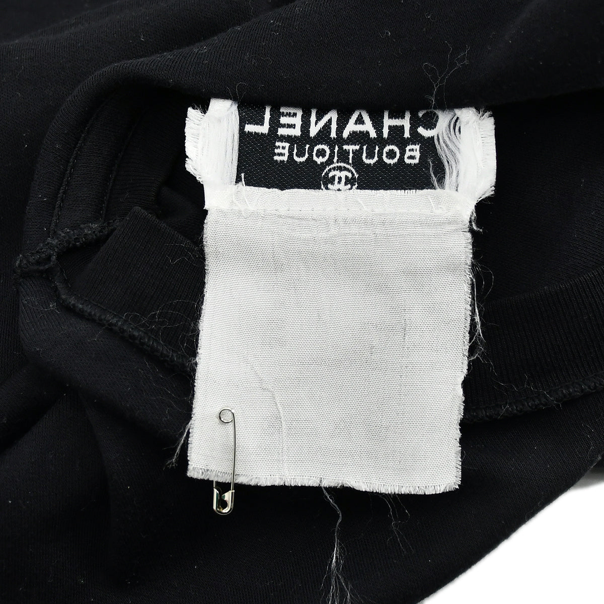 Chanel T-shirt Black #XL