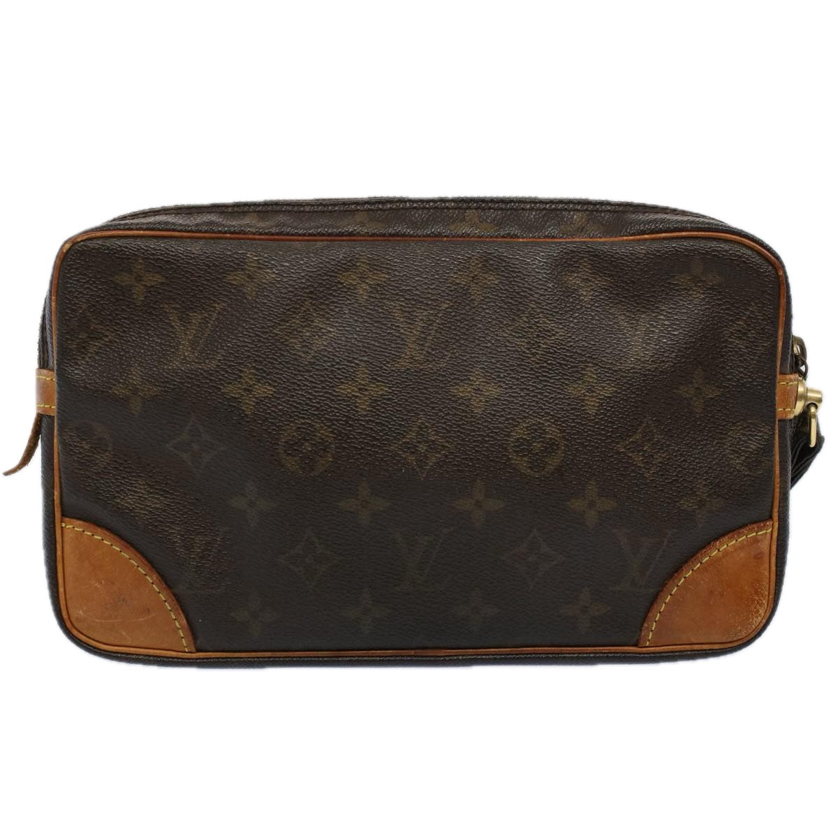 LOUIS VUITTON Monogram Marly Dragonne GM Clutch Bag M51825 LV Auth 57896