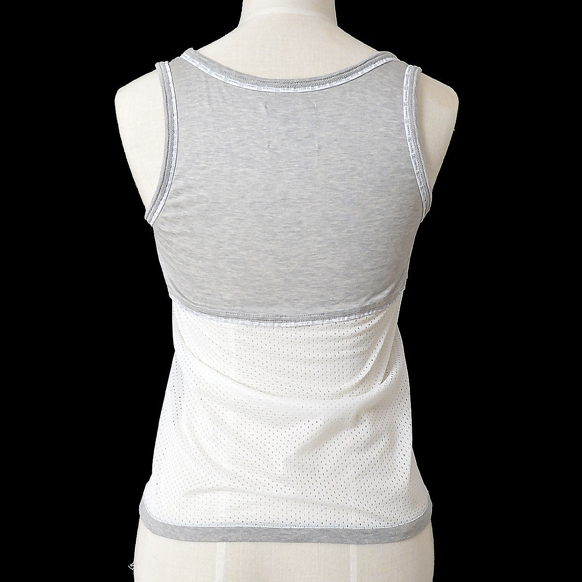 CHANEL 2004 Sport line mesh panel tank top #36