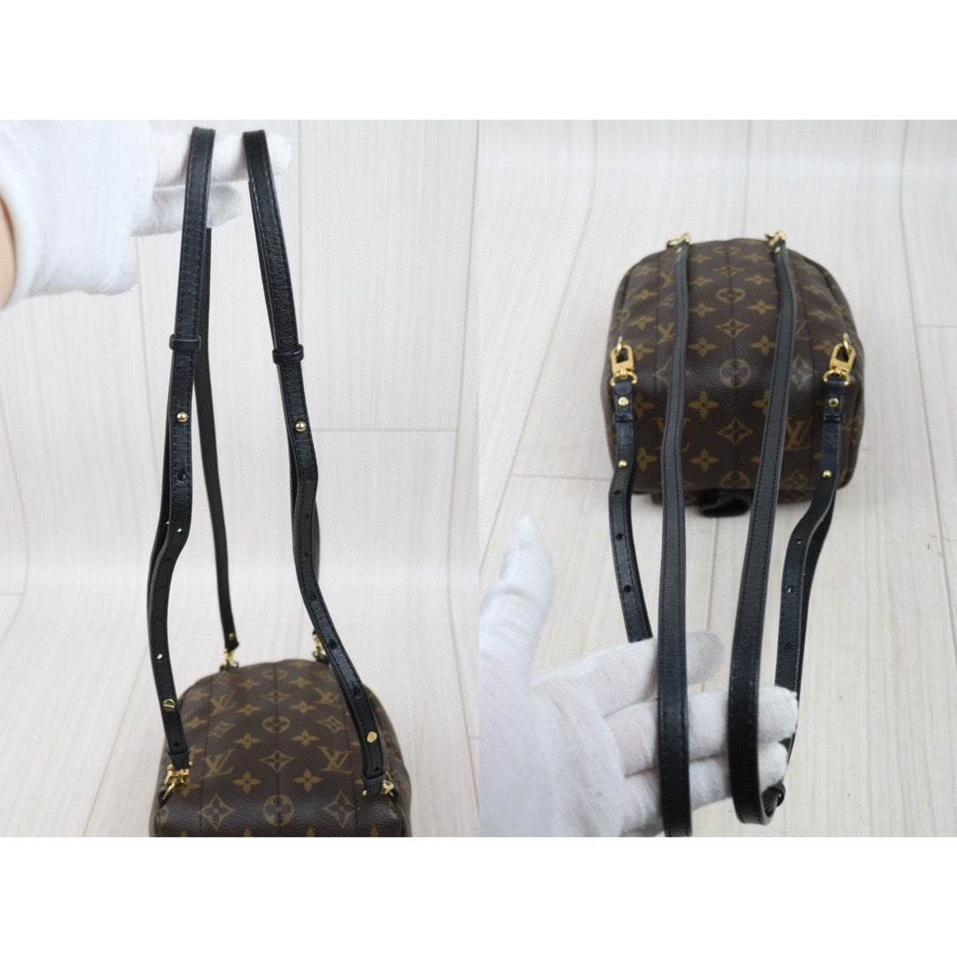Good ( Rank AB)｜  LV Monogram Coated Canvas Palm Springs Mini Backpack｜S25021013