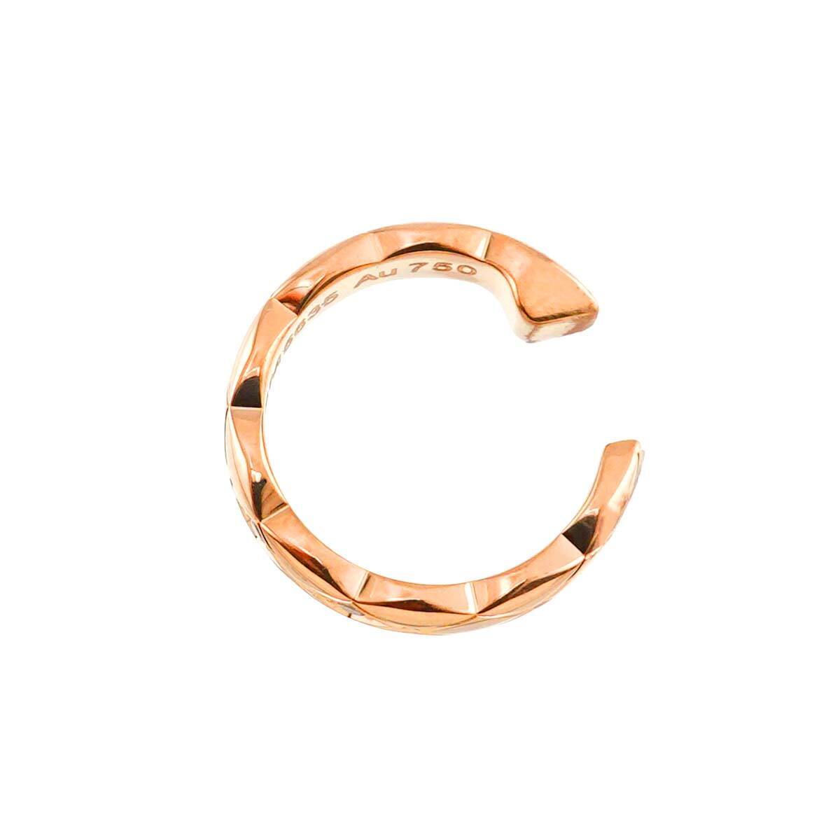 CHANEL Coco Crush Diamond Ear cuff 18K PG 750 One Piece only 90272079