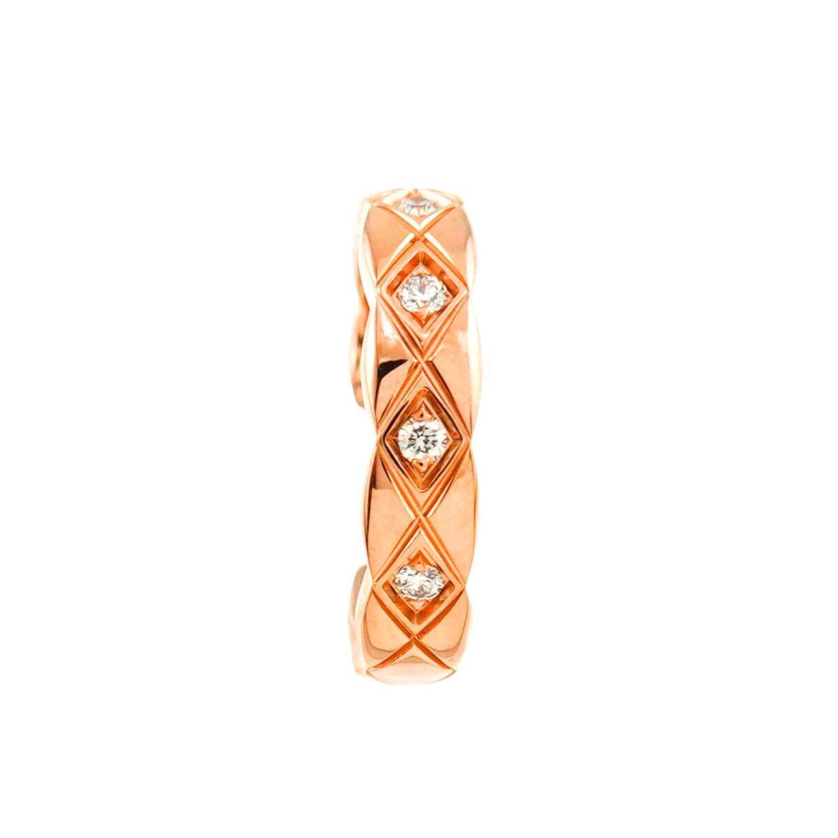CHANEL Coco Crush Diamond Ear cuff 18K PG 750 One Piece only 90272079