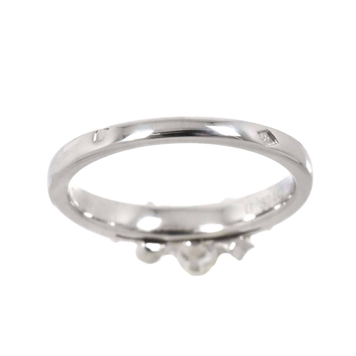 CHANEL COMETE Diamond 0.27ct E/VVS1/EX Ring Pt size49 4.75-5(US) 90256671