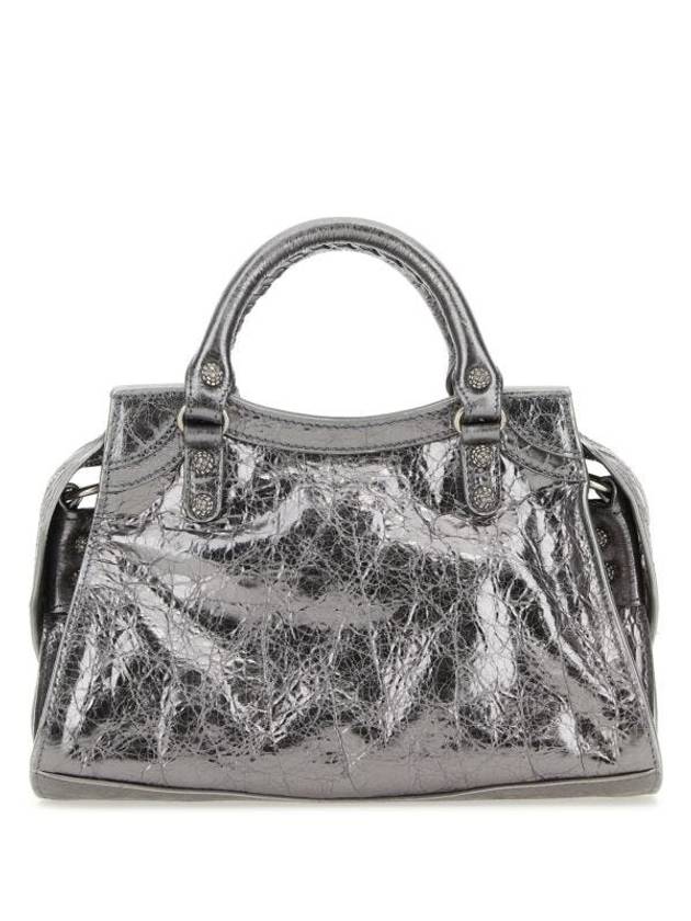 Luxury Balenciaga  Neo Cagole XS Shoulder Bag Silver