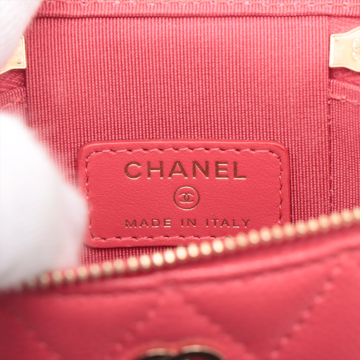 Chanel Matrasse Caviar S Chain Shoulder Bag Pink G