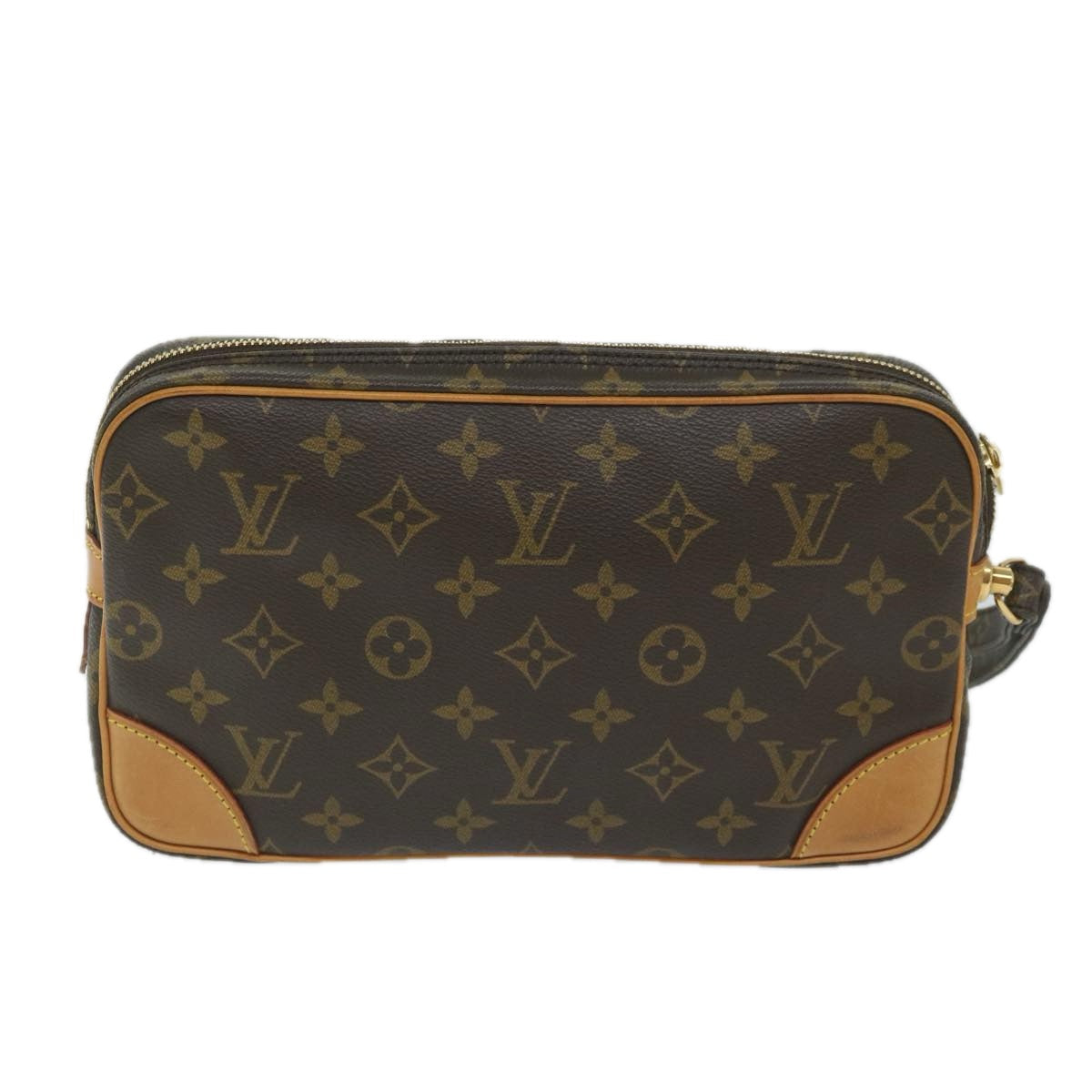 LOUIS VUITTON Monogram Marly Dragonne GM Clutch Bag M51825 LV Auth 58458