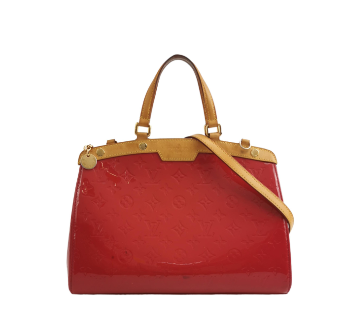 Preloved Louis Vuitton (LV) Brea bag Red 33.5cm 087841600144
