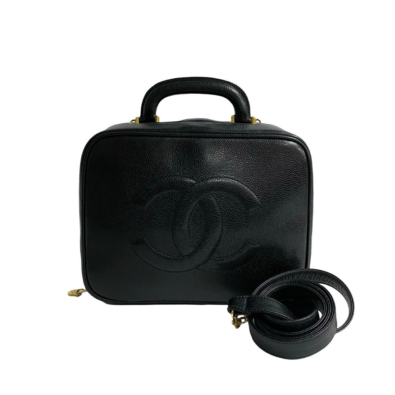 Chanel Coco Mark Caviar Skin 2way Bag
