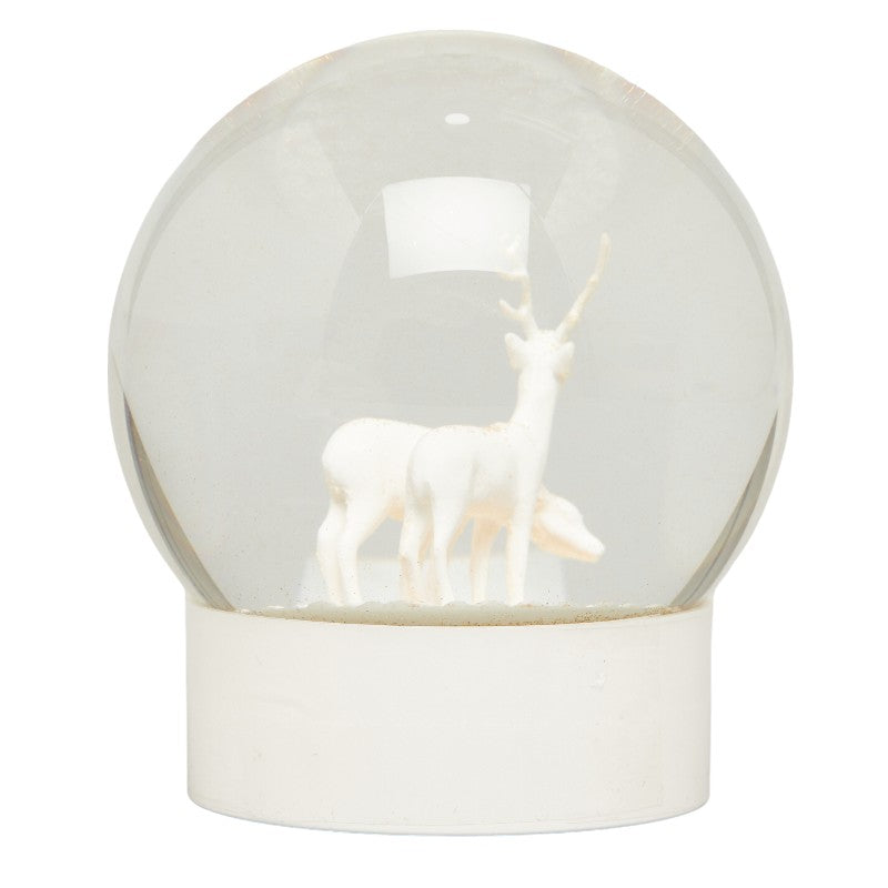 Chanel Novelty Tonakaï nowdome Clear White Glass  Chanel