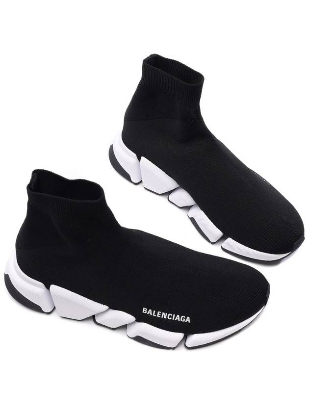 Luxury Balenciaga  Speed 2.0 High Top Sneakers Black