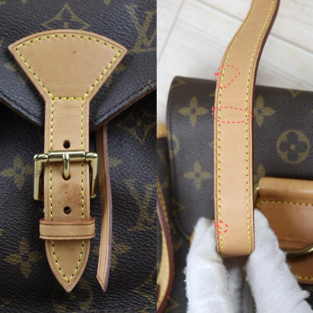 Rank AB｜ LV Monogram Montsouris MM Backpack｜24080515