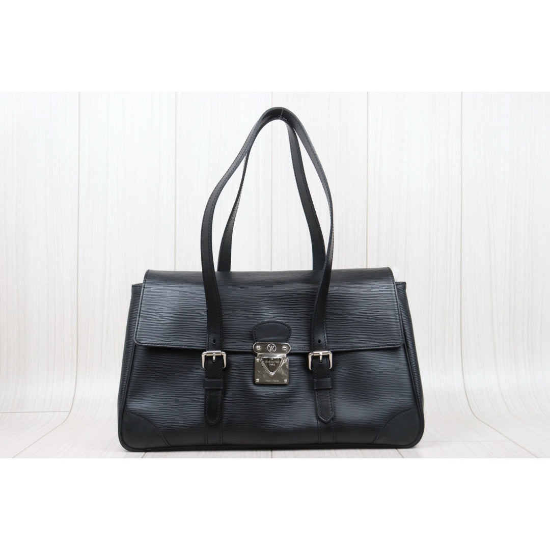 Good ( Rank AB)｜ LV Epi Leather Noir Segur MM  Tote Bag Black｜25031813