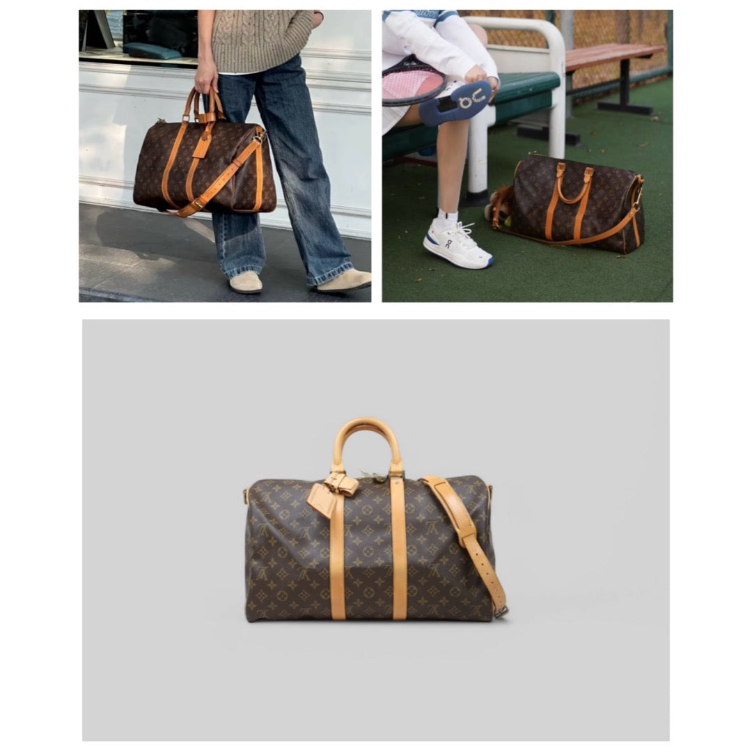 Good ( Rank AB)｜ LV Monogram Keypol Bandrière 45 With Shoulderstrap｜25032502