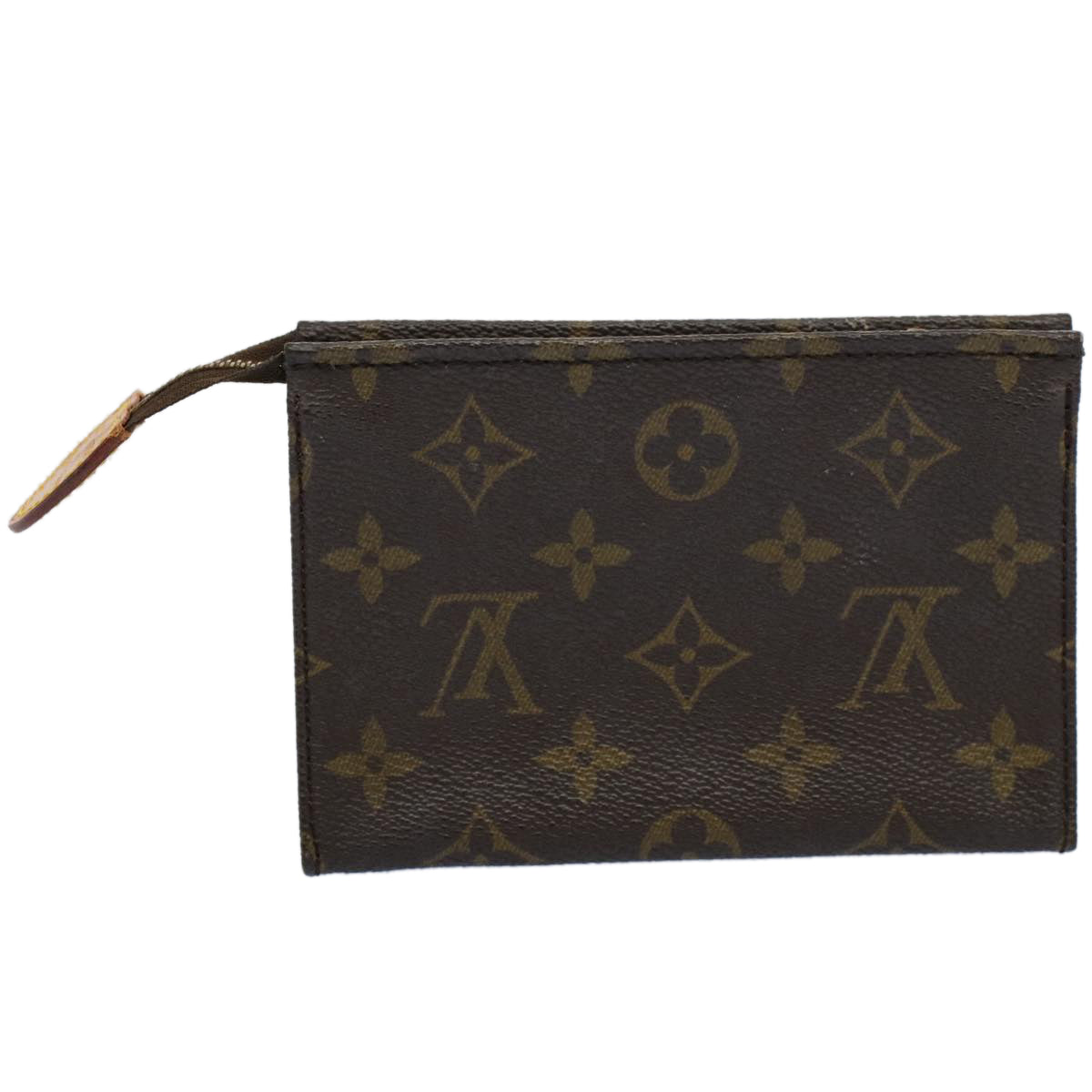 LOUIS VUITTON Monogram Poche Toilette 15 Pouch M47546 LV Auth 59112
