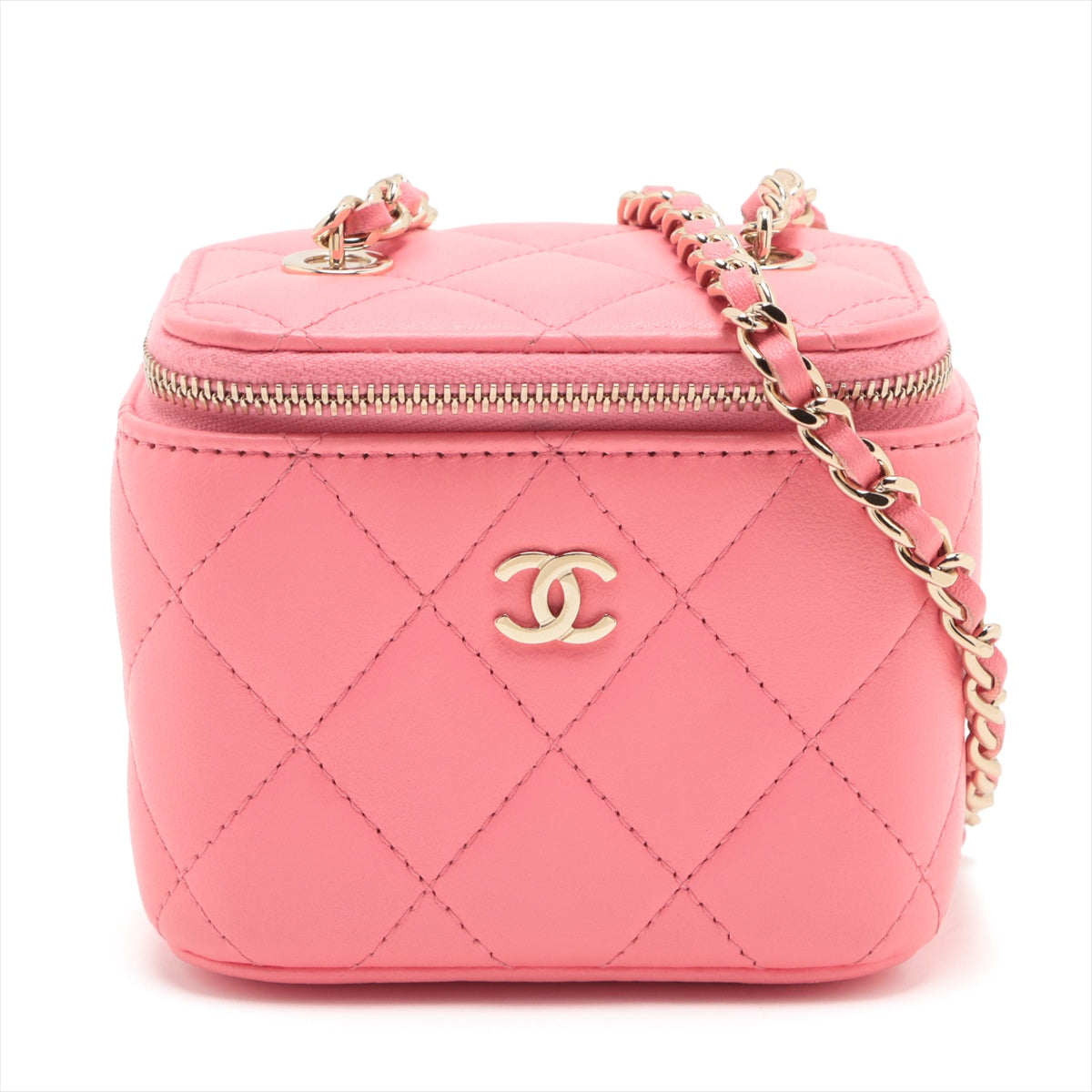Chanel Matrasse  Chain Shoulder Bag Vanity Pink G  32rd