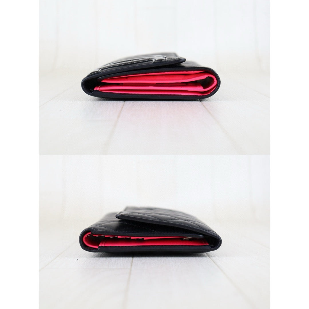 Excellent（Rank SA）｜ CHANEL Cambon Long Wallet Black  Made In 2014-2015 Year｜S24121010