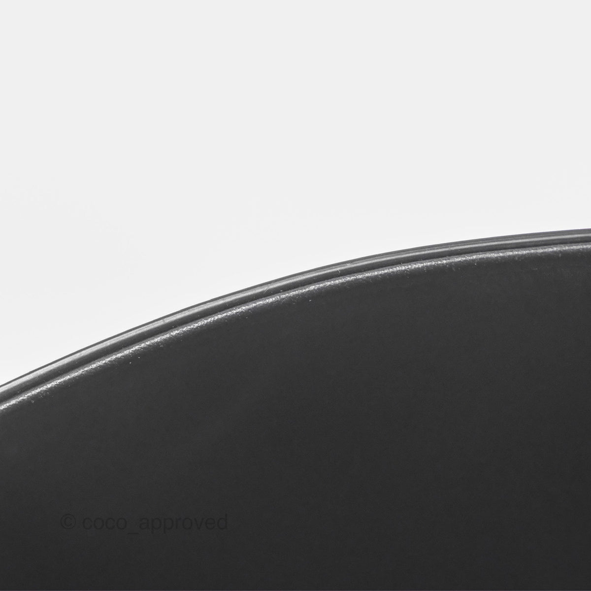Celine Triomphe Shoulder Bag Black Calfskin