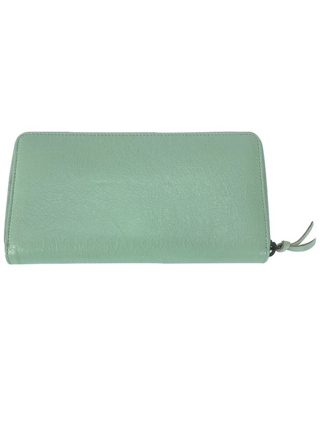 Luxury Balenciaga  Vintage Zipper Around Long Wallet Mint