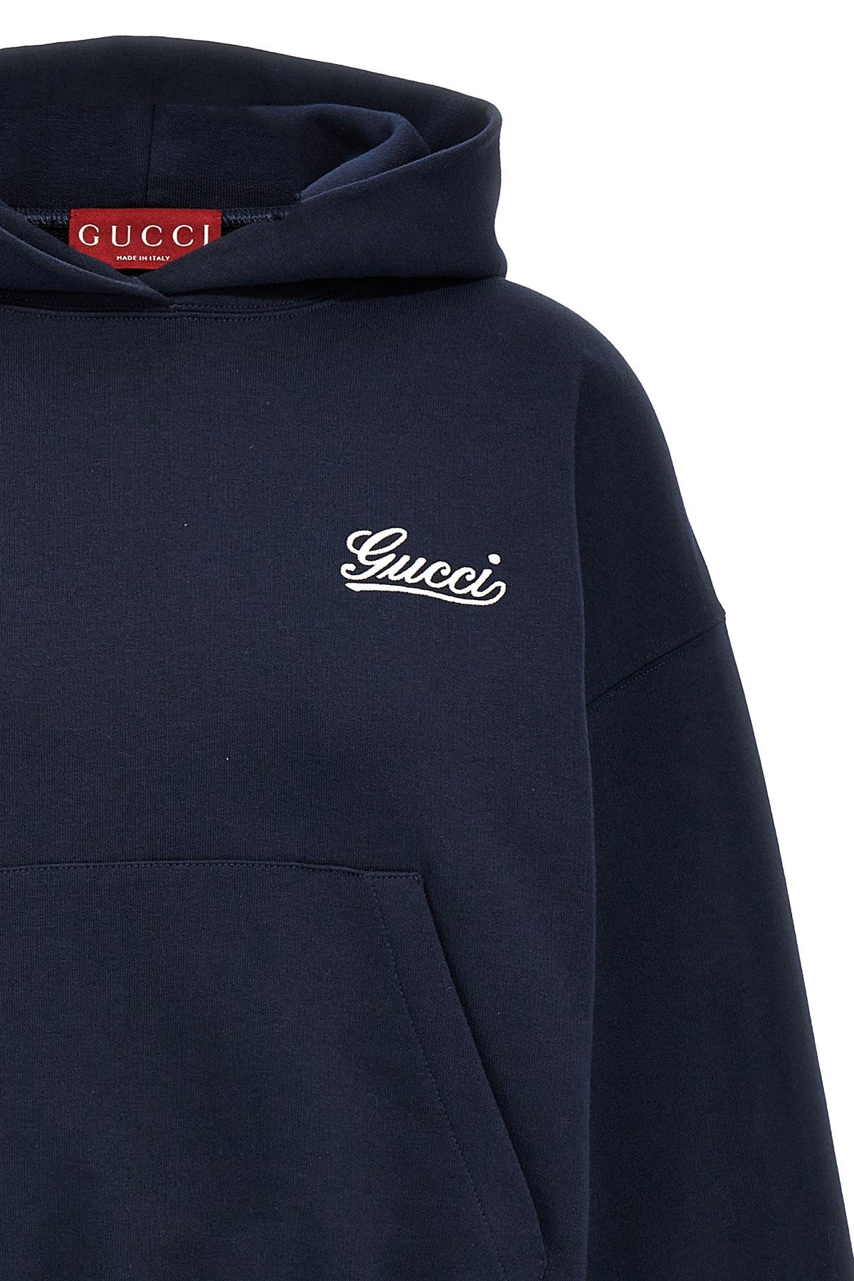 Gucci Women Logo Embroidery Hoodie