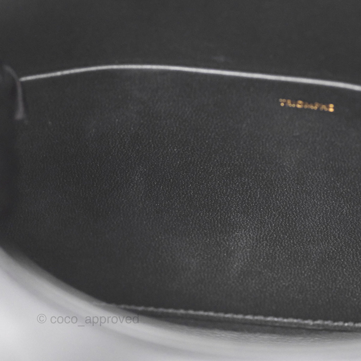 Celine Triomphe Shoulder Bag Black Calfskin