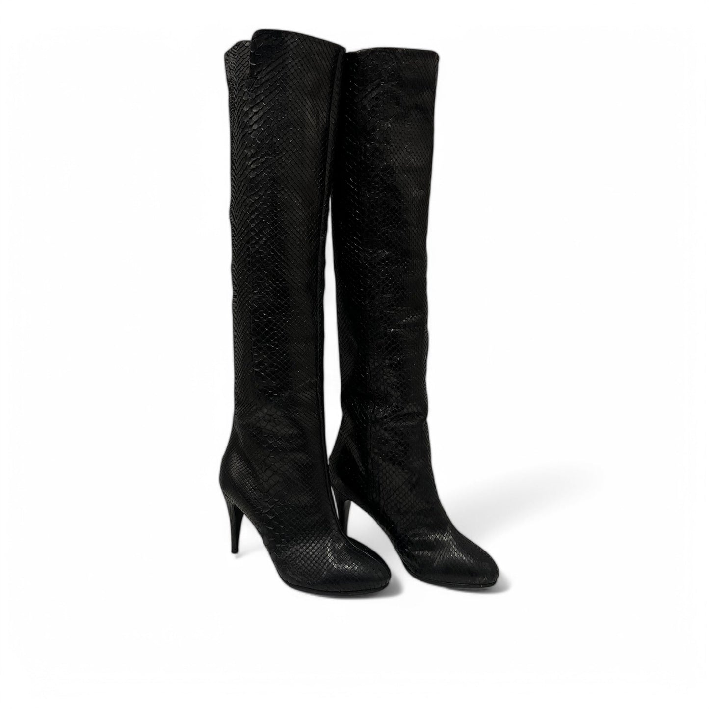Chanel - Bottes en python