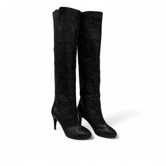 Chanel - Bottes en python