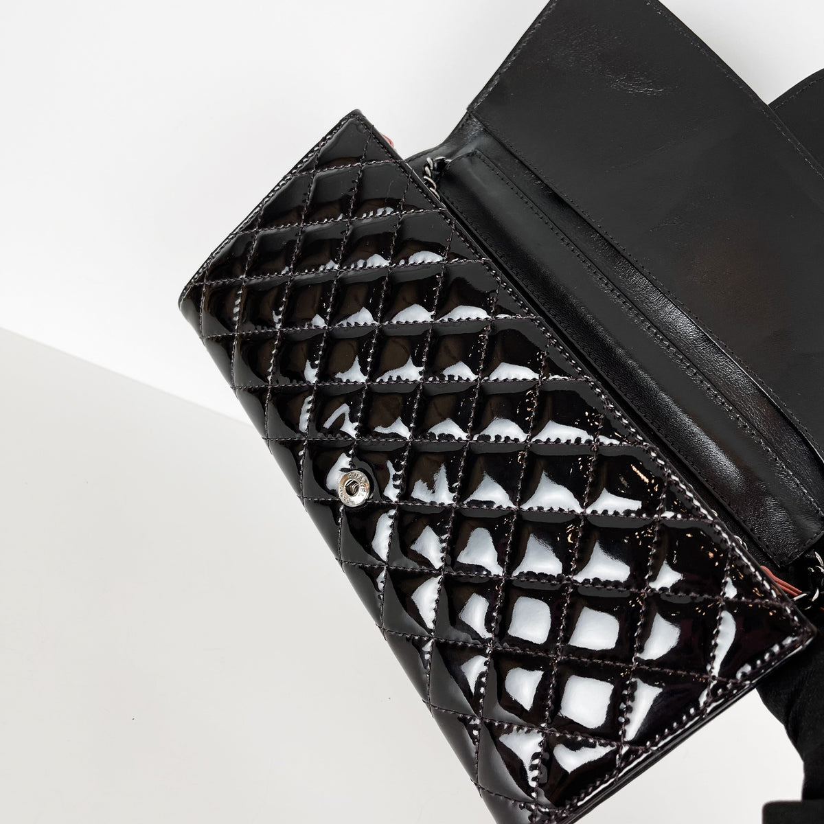 East/West WOC Patent Leather Black SHW