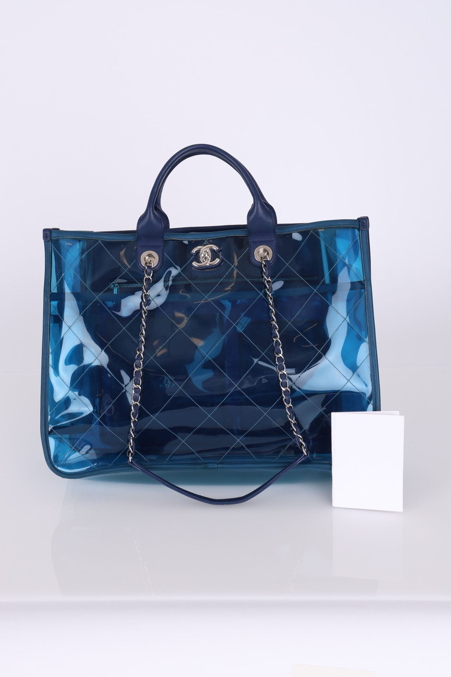 Chanel 2018 Coco Splash Transparent Tote