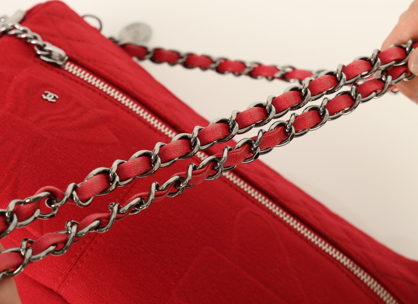 Chanel 2008 Jersey Charm Crossbody