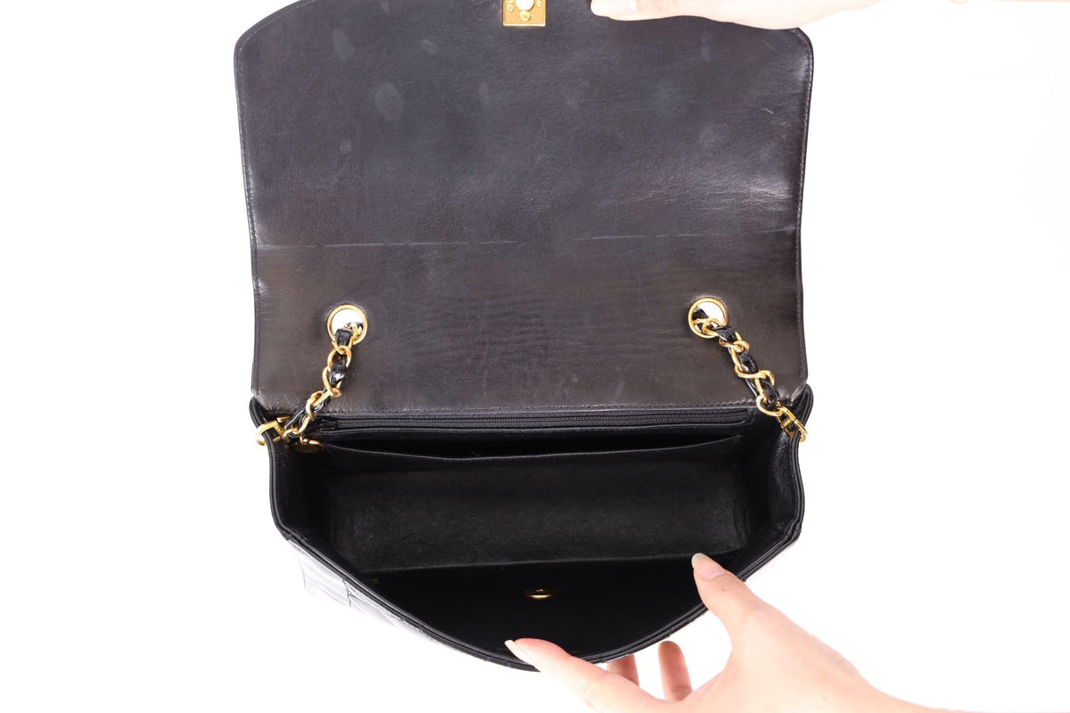 Chanel Patent Medium Diana
