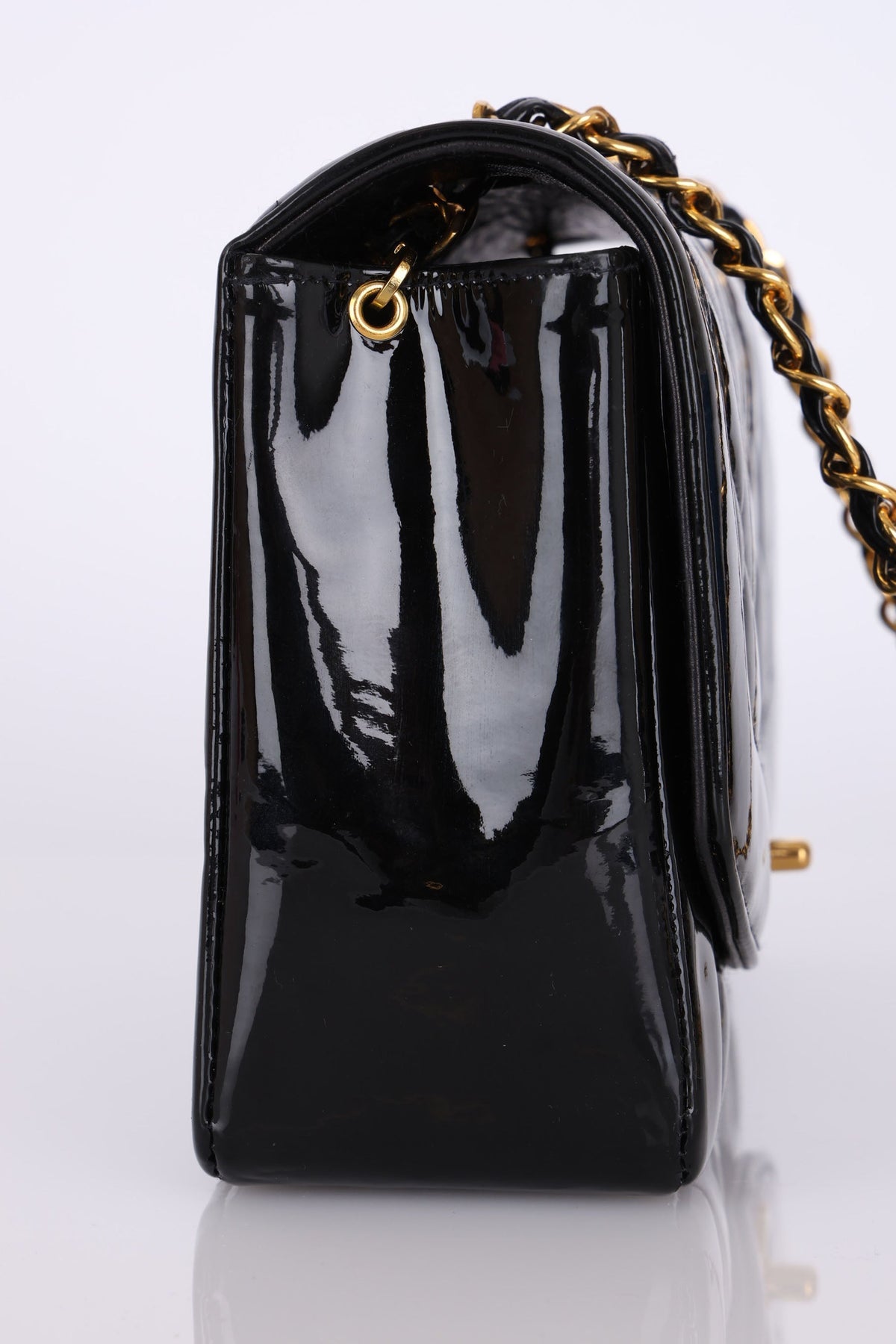 Chanel Patent Medium Diana
