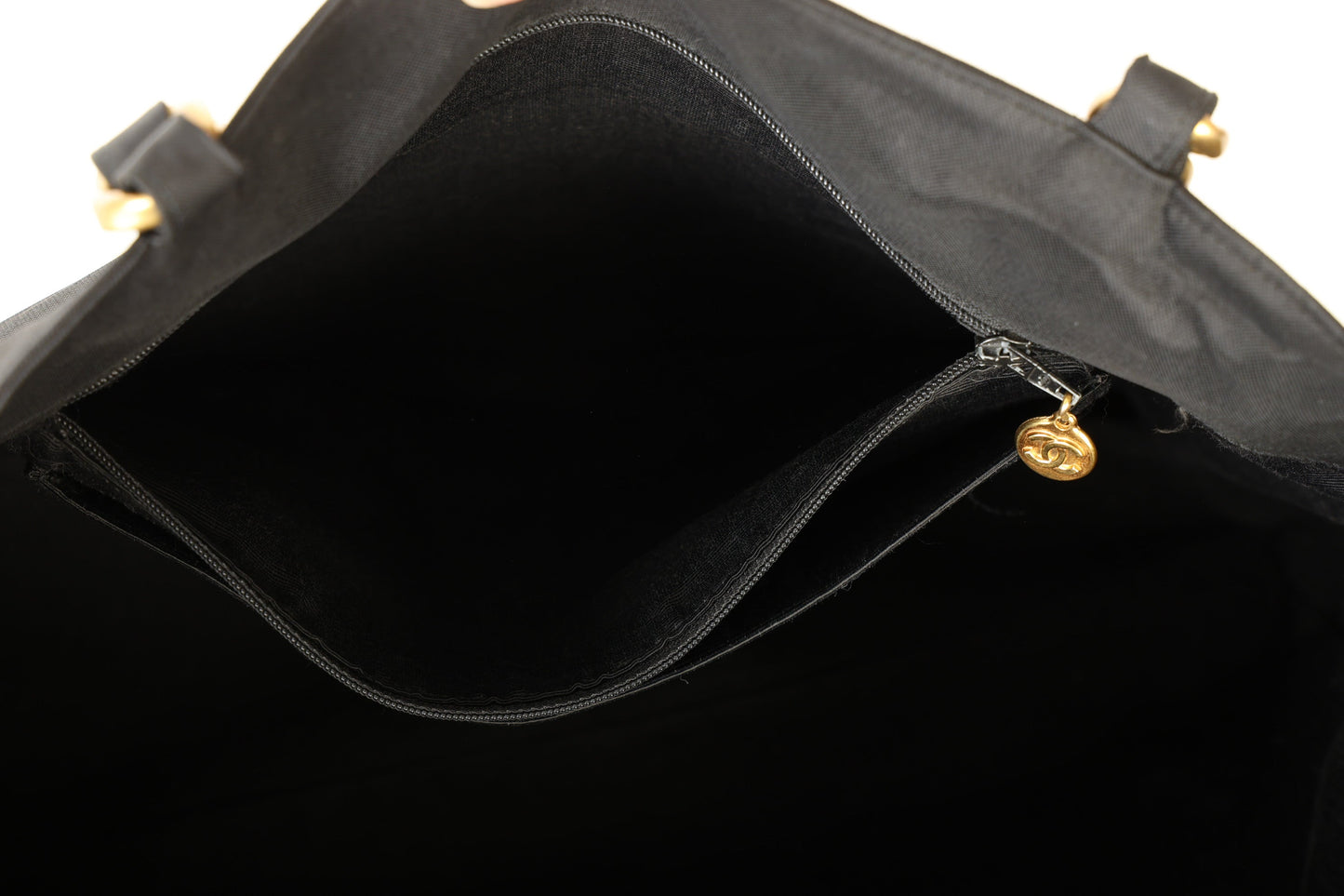 Chanel Nylon Chunky Chain Tote