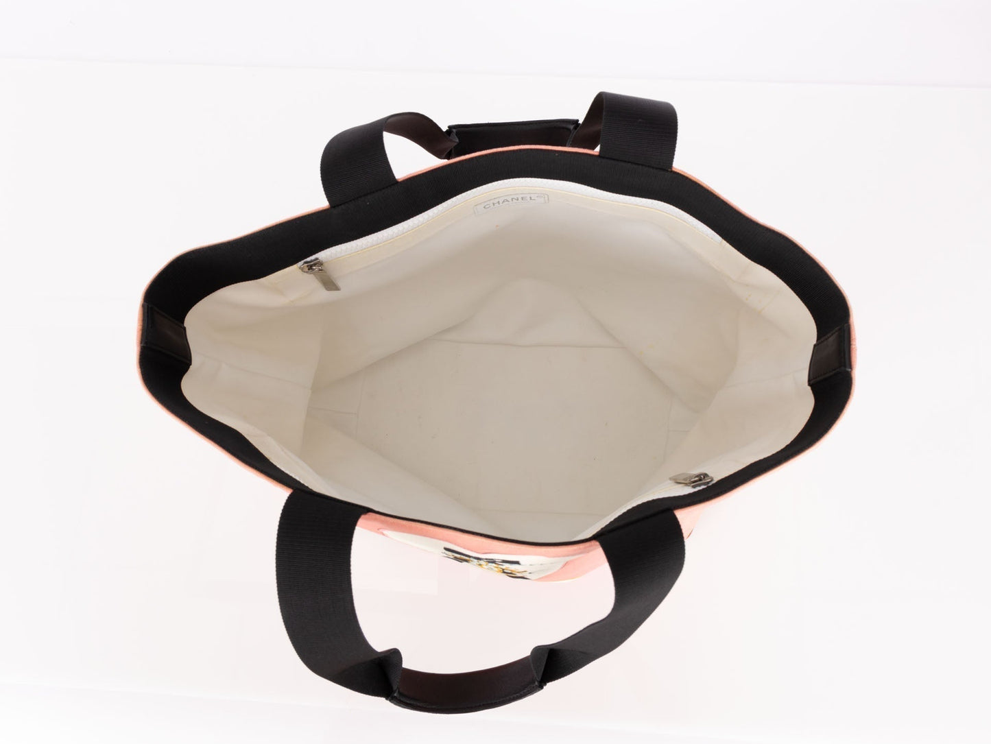 Chanel 2005 Canvas Coco Hearts Tote